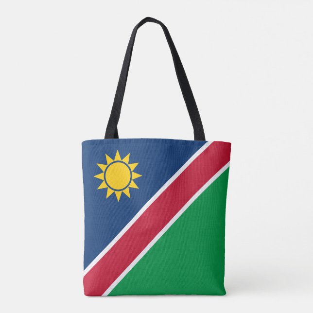 Namibia Flag Tote Bag (Back)