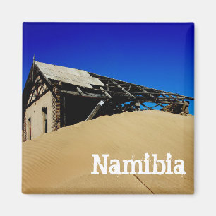 Namibia Kolmanskop House Dune Landscape Ghost Town Magnet