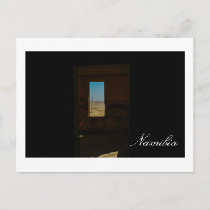 Namibia Kolmanskop House Dune Landscape Ghost Town Postcard