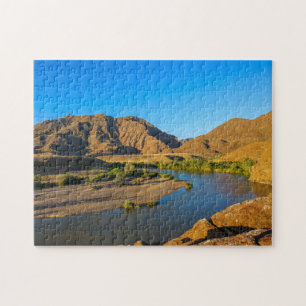 Namibia Kunene River Landscape Nature Jigsaw Puzzle