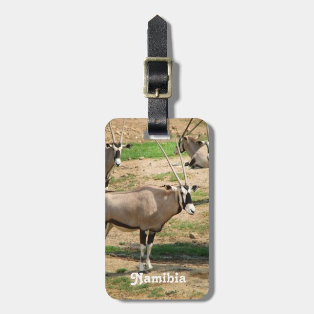 Namibia Luggage Tag (Front Vertical)