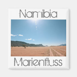 Namibia Marienfluss Savannah Landscape Nature Magnet