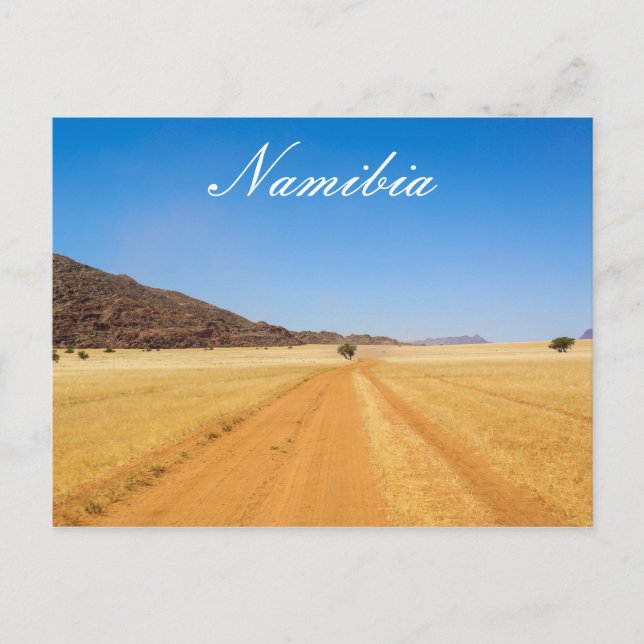 Namibia Marienfluss Savannah Landscape Nature Postcard (Front)