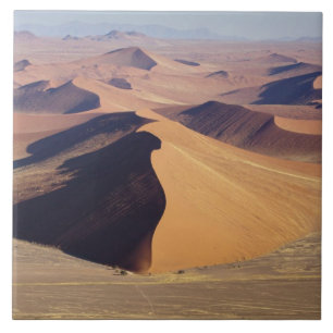 Namibia, Namib-Naukluft Park. Aerial view of Ceramic Tile