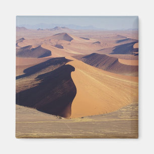 Namibia, Namib-Naukluft Park. Aerial view of Magnet