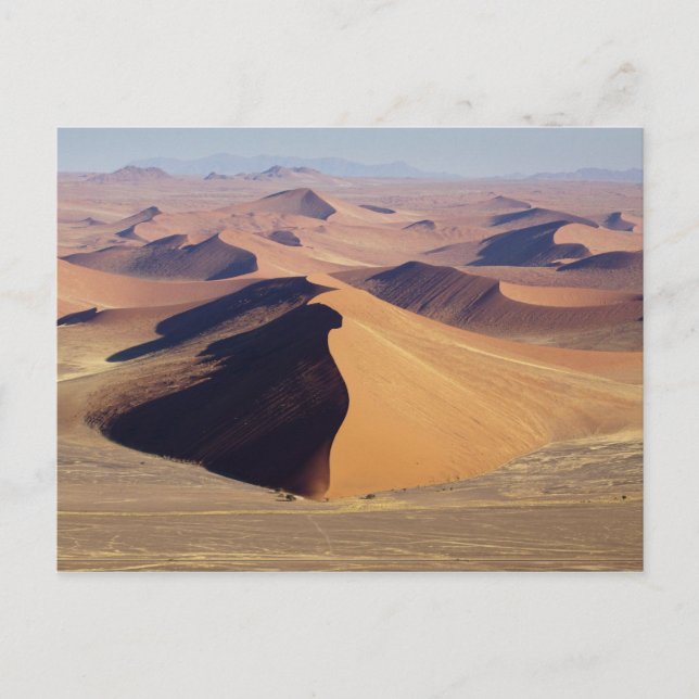 Namibia, Namib-Naukluft Park. Aerial view of Postcard (Front)