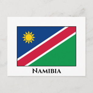 Namibia (Namibian) Flag Postcard