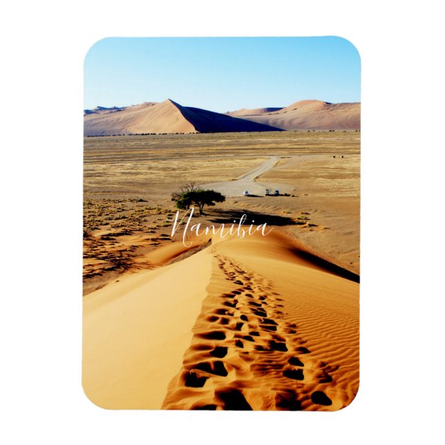 Namibia Sand Dune 45 Landscape Sossusvlei Magnet (Vertical)