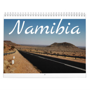 Namibia Sand Dune Landscape Nature Calendar