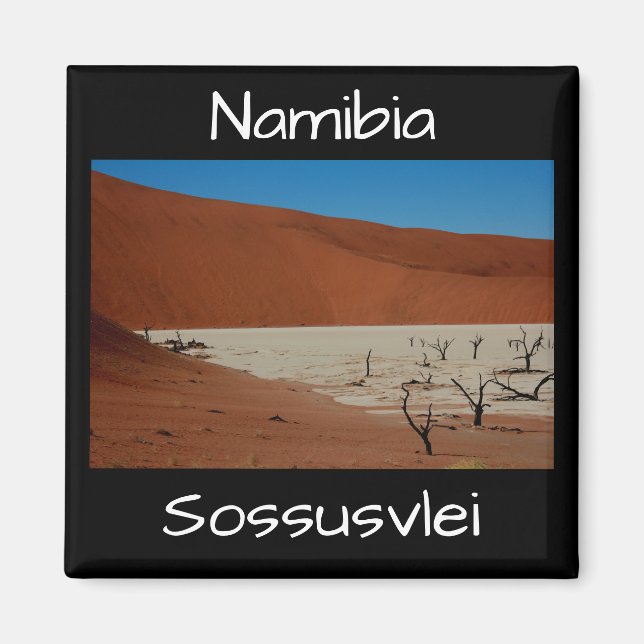 Namibia Sand Dunes Landscape Sossusvlei Magnet (Front)