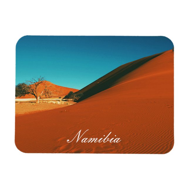 Namibia Sand Dunes Landscape Sossusvlei Magnet (Horizontal)