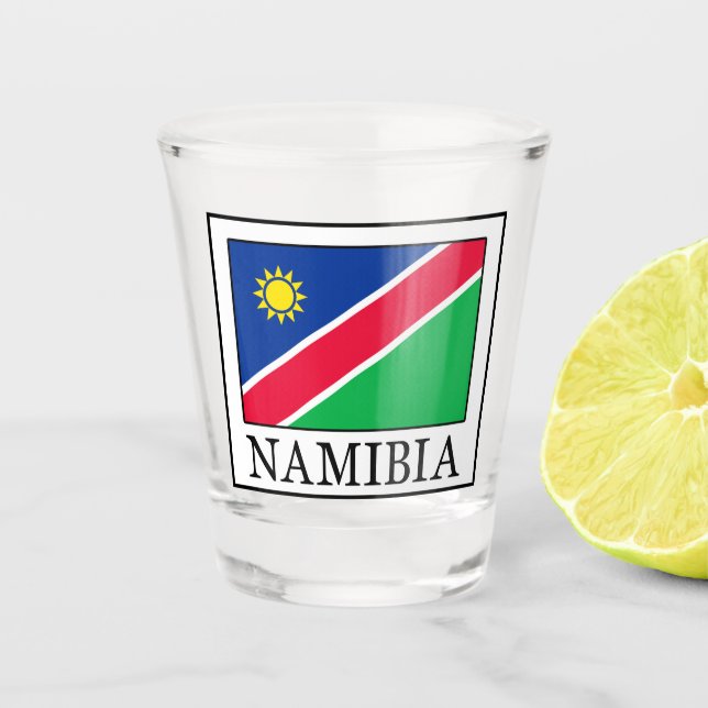 Namibia Shot Glass (Front)