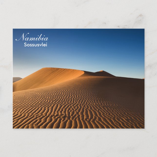 Namibia - Sossusvlei Desert postcard (Front)