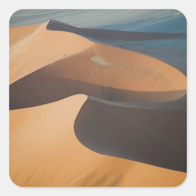Namibia, Soussevlei, Great Red Sand Dunes, Square Sticker (Front)