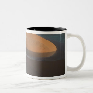 Namibia, Soussevlei, Great Red Sand Dunes, Two-Tone Coffee Mug