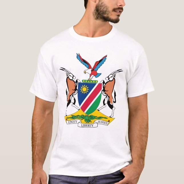 Namibian coat of arms T-Shirt (Front)
