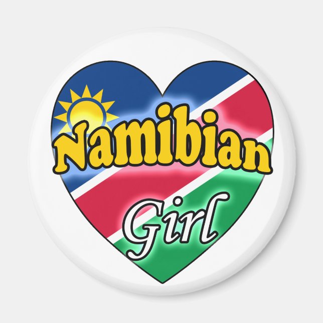 Namibian Girl Magnet (Front)