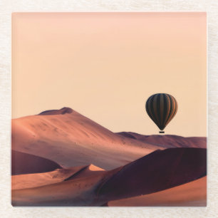 Namibia's Dunes in Namib-Naukluft National Park Glass Coaster