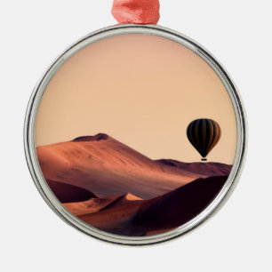 Namibia's Dunes in Namib-Naukluft National Park Metal Ornament