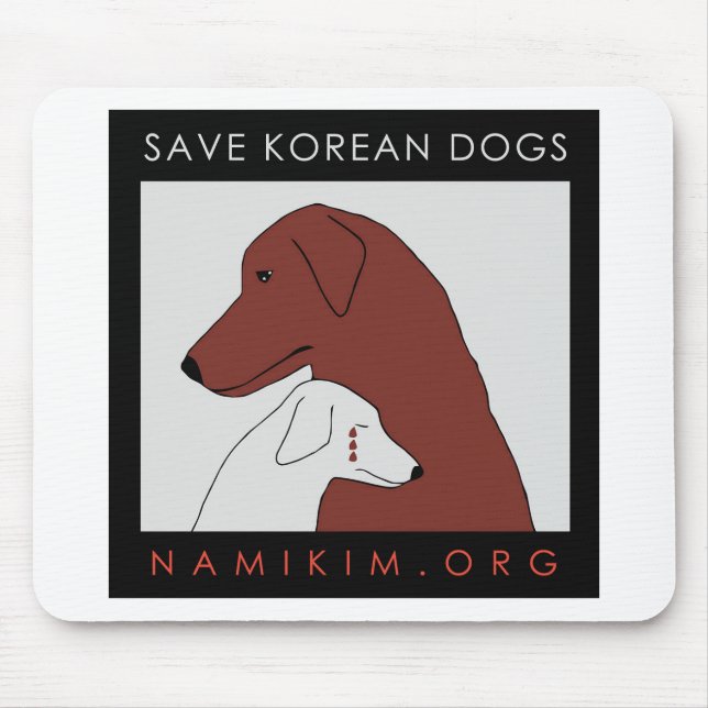 NamiKim.org Logo Mouse Pad (Front)