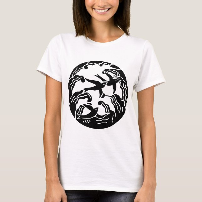 Naminitsubame mon T-Shirt (Front)