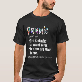 Nammie Definition Mother'S Day & Birthday Gift Gra T-Shirt