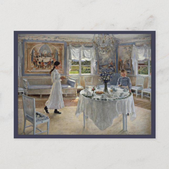 Namnsdag or Name Day Postcard (Front)