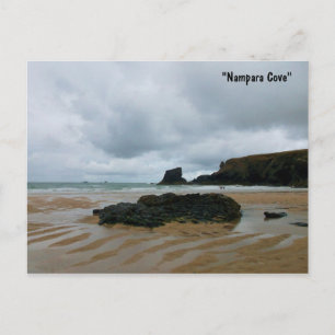 Nampara Cove Porthcothan Bay Cornwall England Postcard