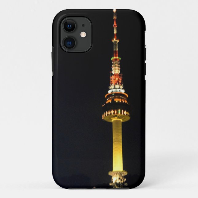 Namsan Seoul Tower Case-Mate iPhone Case (Back)