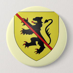 Namur Arms, Belgium 10 Cm Round Badge