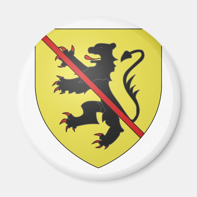 Namur Arms, Belgium Magnet (Front)