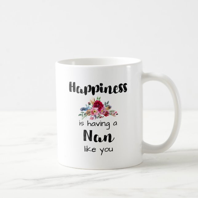 Nan Grandma Grandmother Gift Idea Coffee Mug (Right)