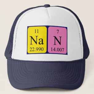 Nan periodic table name hat