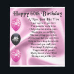 Nan Poem  -  60th Birthday Notepad<br><div class="desc">A great gift for a nan on her 60th birthday</div>