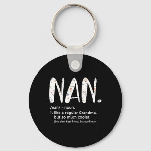 Nan Shirts For Women Mothers Day Idea Cute Grandma Key Ring
