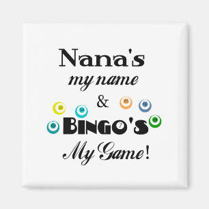Nana and Bingo Magnet