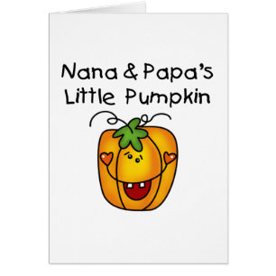 Nana and Papa's Little Pumpkin T-shirts