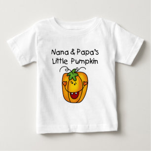 Nana and Papa's Little Pumpkin T-shirts