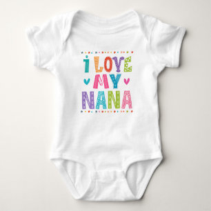 Nana Baby Girl Outfit Baby Bodysuit