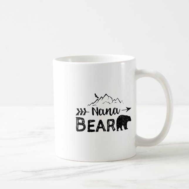 Nana Bear - Camping  Coffee Mug (Right)