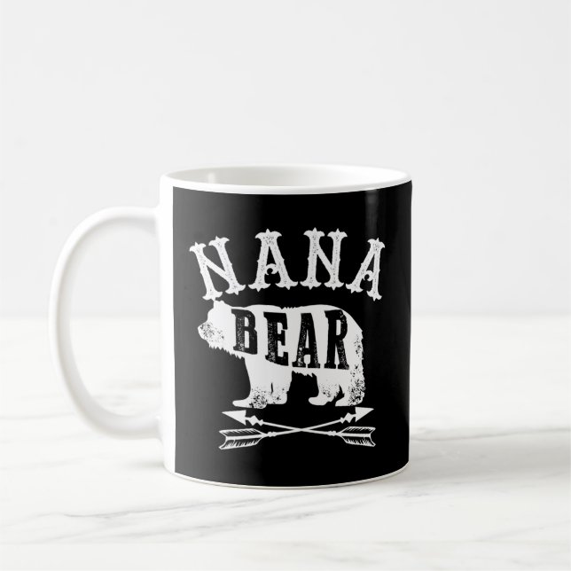 Nana Bear For Grandmother Mothers Day Coffee Mug (Left)