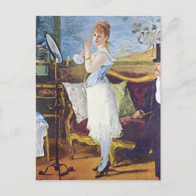 Nana by Edouard Manet Postcard (Front)