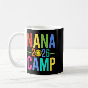 Nana Camp 2026 Summer Camping Matching Family Coffee Mug