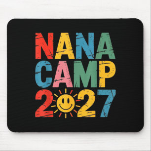 Nana camp 2027 family vacation summer camping crew mouse pad