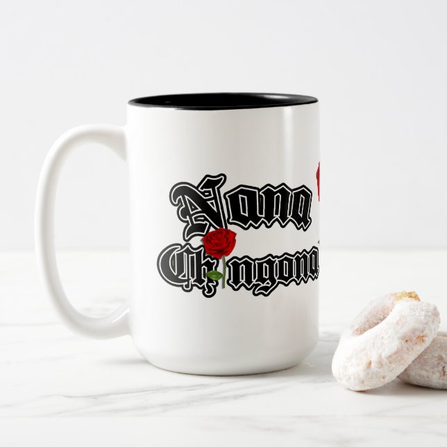Nana Chingona coffee tea mug (With Donut)