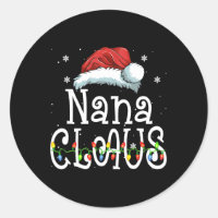 Nana Claus  Christmas Pajama Family Matching Xmas 
