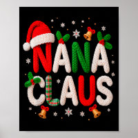 Nana Claus Santa Claus Crochet &amp; Knitting Love