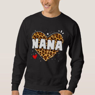 Nana For Women Grandma Mother's Day Christmas Birt Sweatshirt
