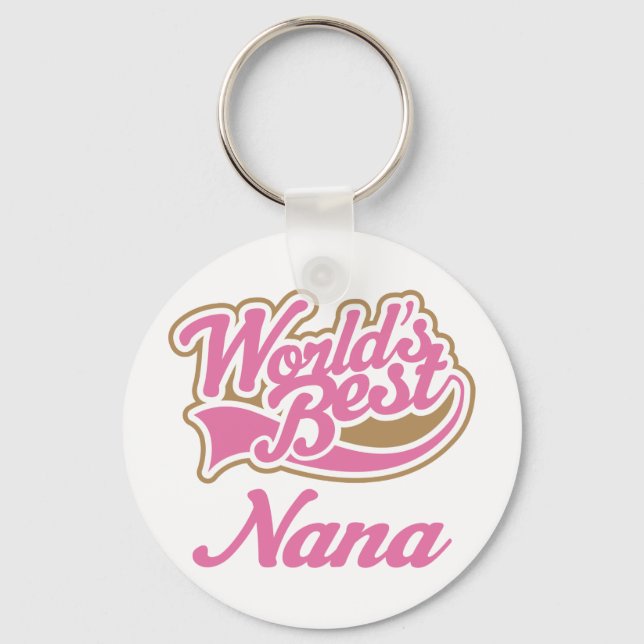 Nana Gift Key Ring (Front)