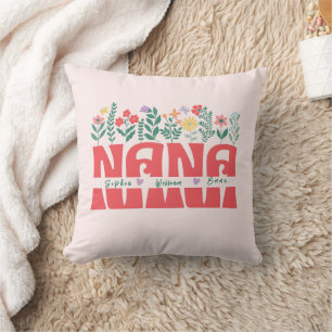 NANA GRANDMA GRANDMOTHER GRANNY -Customise it Cushion